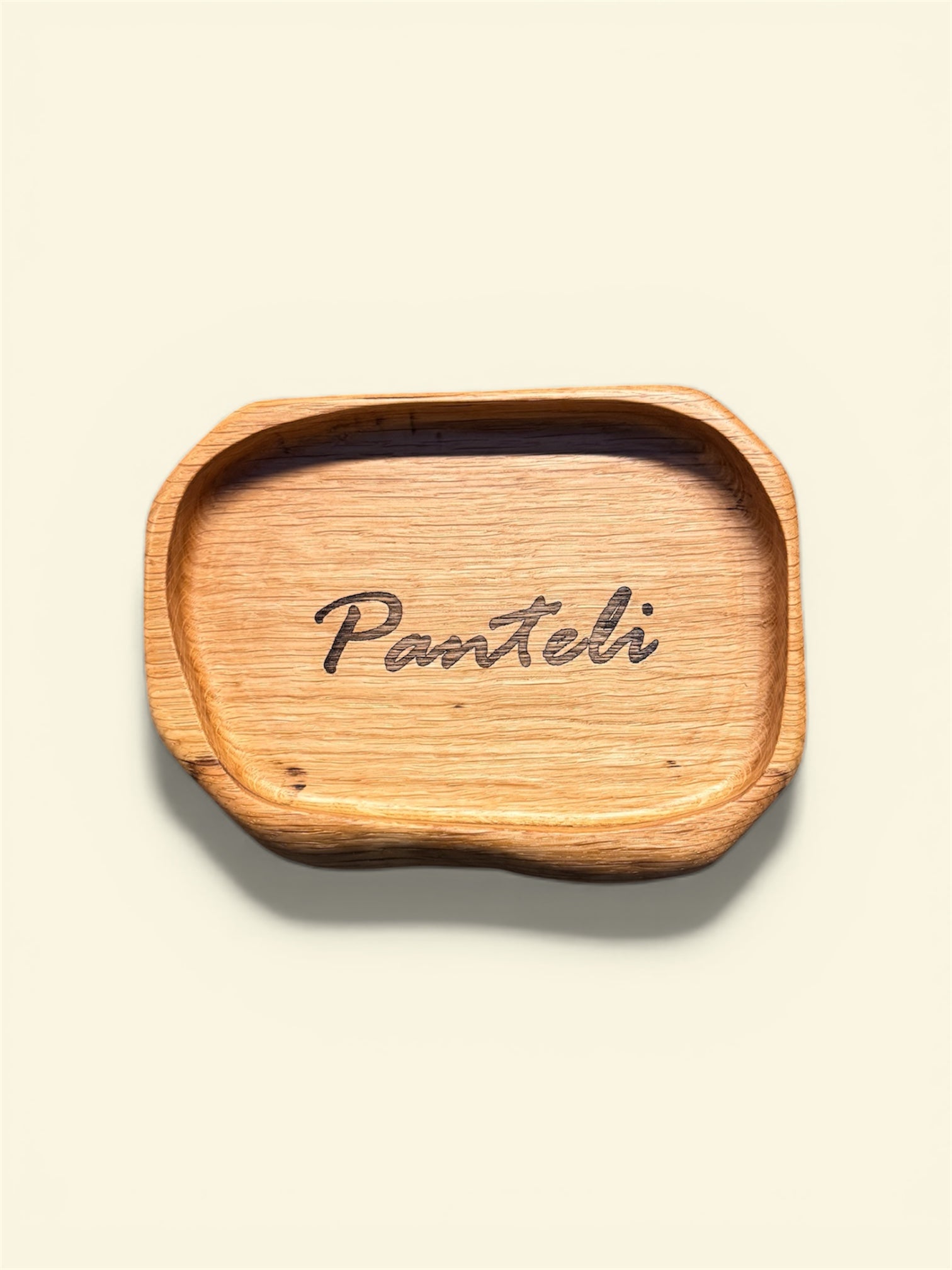 Chunky Oak Key / Trinket Dish