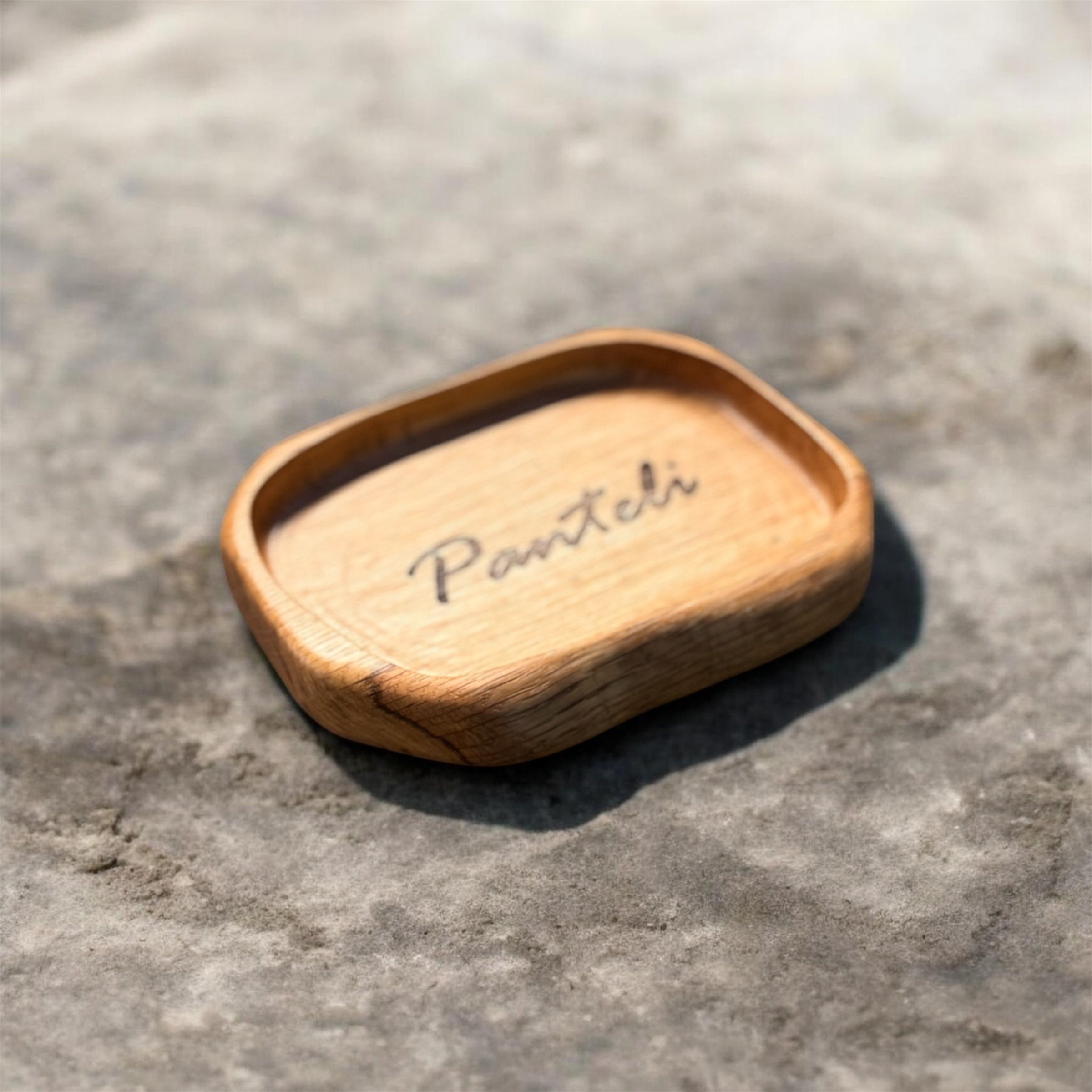 Chunky Oak Key / Trinket Dish